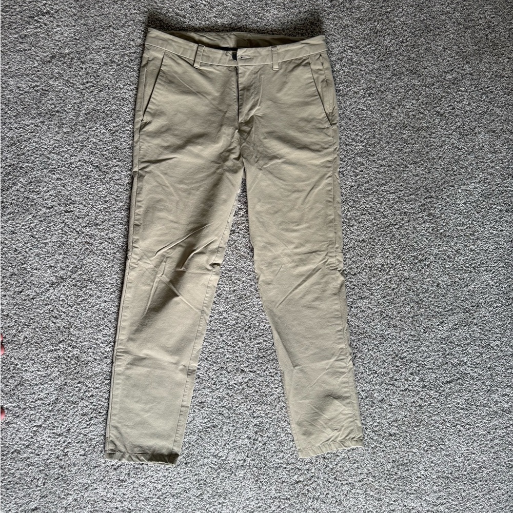 Lululemon Tan Dress Pants Straight Leg